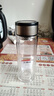 【京东物流配送】高硼硅双层玻璃杯大容量泡茶杯水杯子茶水分离杯 【双层加厚】茶杯350ml1只 实拍图