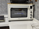 美的（Midea）多功能风炉电烤箱家用 空气炸锅烤箱一体机/40L大容量/四面搪瓷/热风循环/PT4012W二代 实拍图