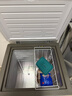海尔（Haier）100L单温冰柜小型家用小冰柜商用减霜一级能效冷藏冷冻转换深冷冷柜小冰箱BC/BD-100GHW9D国家补贴 实拍图