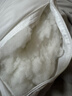 洁丽雅（Grace）枕头枕芯星级酒店枕羽丝绒枕芯纤维软枕芯单只装 实拍图