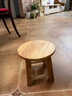 实木小凳子家用客厅茶几凳现代简约圆凳老式小板凳方凳木头凳矮凳 全实木凳子 可叠放省空间 实拍图