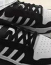adidas ENTRAP美式校园风运动少年感复古篮球风板鞋男女阿迪达斯 白色/黑色   44 实拍图