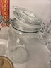 拜杰玻璃密封罐储物瓶泡酒容器玻璃瓶子蜂蜜瓶罐头瓶泡菜坛子1500ml*2 实拍图