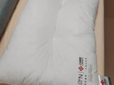 洁丽雅（Grace）不怕头油三防大白枕A类高弹纤维枕柔软颈椎枕头芯 实拍图