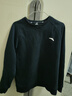 安踏（ANTA）百搭抓绒卫衣男女秋冬季加绒保暖情侣潮流运动休闲打底针织套头衫 【加绒-简约时尚】基础黑7712-2 XL 实拍图