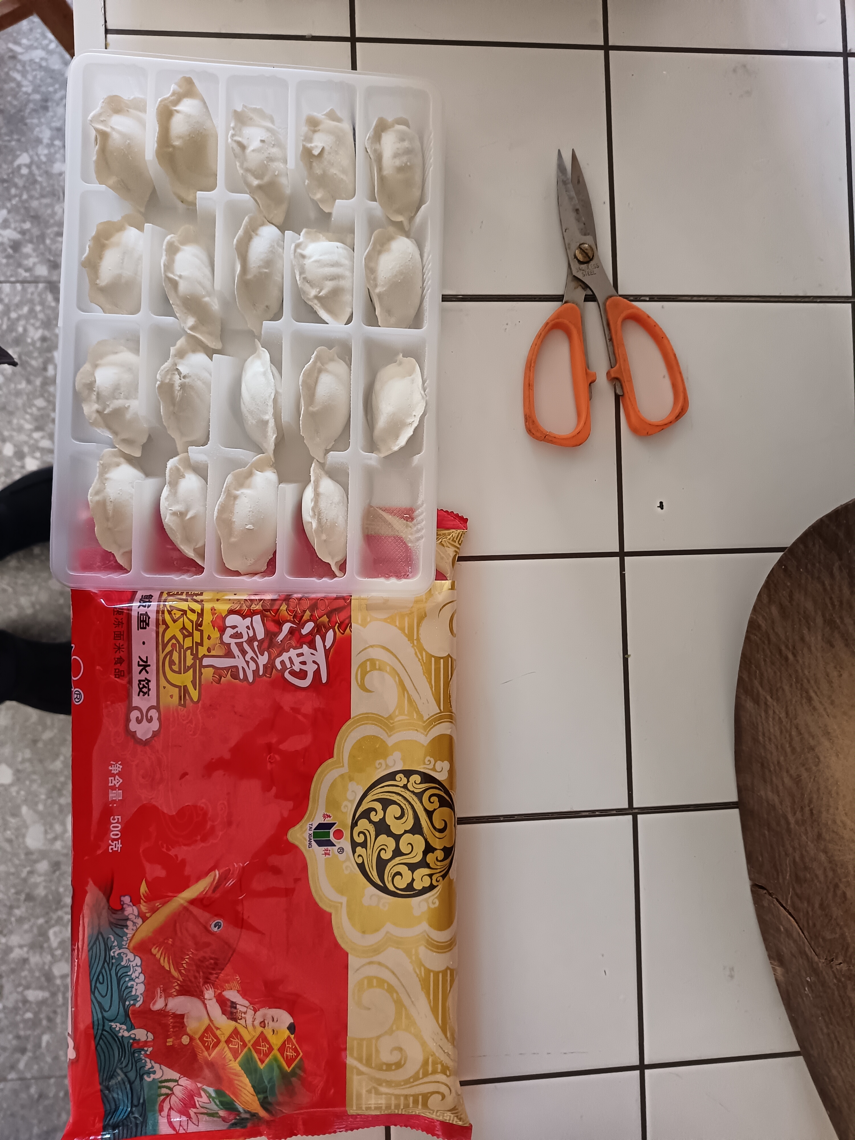 泰祥鲅鱼水饺不含猪肉500g/袋大馅鲅鱼马鲛鱼胶东特色非物质文化遗产 500g*3袋 实拍图