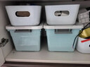 京东物流 塑料收纳箱换季家用大容量整理储物箱子多功能整理箱 莫兰迪色（颜色随机） 【三个装】中号 实拍图