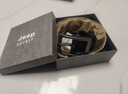 JEEP SPIRIT吉普皮带男士腰带牛皮商务休闲针扣裤带中青年送老公情人节礼物 实拍图
