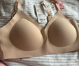 优衣库女装无钢圈文胸/软支撑弹嘟嘟柔托BRA 479194 482667 479194/31米色 L 推荐E70 C75 D75 E75 B80 C80 实拍图