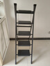 华恺之星梯子人字梯家用梯子楼梯折叠梯子多功能花架梯凳子TZ57五步黑 实拍图