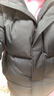 雅鹿蓄热短款羽绒服女2025年新款时尚休闲宽松小个子保暖时尚羽绒外套 黑色 M (160) 【建议110-125斤】 实拍图