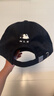 MLB帽子男女情侣棒球帽软顶鸭舌帽秋冬运动帽四季3ACP6601N-50BKS-F 实拍图