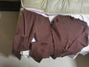 三枪（THREEGUN）秋衣秋裤男女套装加厚100%纯棉保暖内衣抗静电情侣秋冬季打底衣 热软糖（女 半高领） L 实拍图