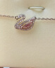 施华洛世奇（SWAROVSKI）SWAN 粉调天鹅女士项链女送女朋友生日礼物女新年礼物5469989 晒单实拍图