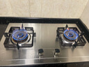 樱花（SAKURA）燃气灶天然气煤气灶双灶液化气家用台嵌两用家用不锈钢灶台多开孔猛火灶 JZY-ADG05A【液化气可调节底盘】 实拍图