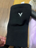 VICTOR 胜利羽毛球护膝男女跑步运动护具高弹力针织膝关节保护束套SP181 黑色 22cm 1只装 M膝盖围33-40cm 实拍图