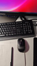 双飞燕（A4TECH）FGS1010Q 104键 无线键鼠套装 无线键盘鼠标套装电脑键盘飞时代静音键鼠套装人体工学 遂空灰 无线 实拍图