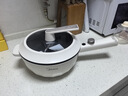 美的（Midea）电炒锅 电火锅 电蒸锅 电煮锅宿舍泡面家用多用途多功能 不沾炒菜锅3.5L电热锅 HCG2571 带蒸架 实拍图