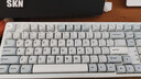 SKN青龙4.0/ultra 机械键盘 三模无线键盘 98配列键盘 Gasket结构客制化键盘 ZMK/QMK方案 2U大键0 【新品】青龙4.0 Ultra 凝【黑曜轴】 实拍图