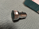 纽曼（Newmine）车载充电器点烟器一拖二双USB金属车充电压显示检测快充SX001-008 实拍图