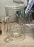 雅集玻璃杯加厚办公室带盖带把手带过滤大茶杯 茶水分离男士泡茶杯 实拍图