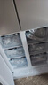 新飞 （Frestec） 363升十字对开门家用冰箱 家用四门多门节能静音冰箱 BCD-363K8CT/W白色 382银色十字对开门 实拍图