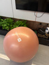 Keep 65cm瑜伽球专业防爆防滑加厚强弹抗压孕妇可用弹力瑞士球 暮光橙 实拍图