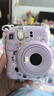 INSTAX富士instax立拍立得 一次成像相机 mini12精美礼盒 鸢尾骑士 含10张fafa花边相纸 实拍图