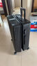 SOO行李箱男万向轮拉杆箱耐磨抗摔26英寸A330旅行箱密码箱女商务黑色 实拍图