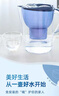 碧然德（BRITA） 过滤净水器 家用滤水壶 净水壶 海洋系列 3.5L蓝色 一壶六芯装 环保加固包装 实拍图