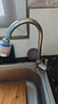 百悍厨房水龙头洗菜盆水龙头水槽洗碗池360°旋转电镀304不锈钢水龙头 实拍图