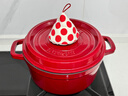 苏泊尔 SUPOR 珐琅锅汤锅24cm铸铁锅炖锅酒红ET24MF01-R  实拍图