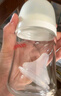 贝亲（Pigeon）玻璃奶瓶宽口径防胀气160ml S号奶嘴 1月+ AA186  实拍图