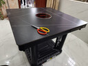 焱魔方电暖桌正方形取暖桌电炉家用电烤桌电暖炉多功能电炉桌烤火桌子节能电烤炉取暖电热桌烤火炉取暖器 【性价比】磨砂黑90带炉 5A岩板+变频省电+双开关 实拍图