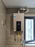 美的（Midea）16升家用燃气热水器MK6 天然气 智控增压水伺服恒温水压稳定变频节能省气25% 开机自检低水压启动 16L 一厨两卫大水量*JSQ30-MK6 实拍图