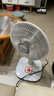 长虹（CHANGHONG）取暖器/小太阳/电暖器/电暖气/取暖电器/电热扇/电暖炉小型/烤火炉/快热炉 速热可摇头 台立两用【俯仰调节+网罩360mm】 1 实拍图