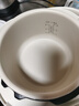 美的（Midea）一人食电压力锅1.8L 白玉晶釜 开盖火锅 一键排气免浸泡杂粮饭1-3人家用MY-E2400电饭煲高压锅年货 实拍图