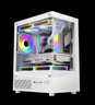 EVESKY 玄武MINI 无立柱海景房机箱 M-ATX主板/270°广角玻璃侧透 240水冷游戏电脑主机箱 支持4090显卡 玄武MINI白色【支持M-ATX主板/240水冷】 实拍图