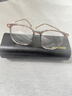 蔡司（ZEISS）镜片可选防蓝光近视眼镜女超轻冷茶色2025新防辐射度数变色大脸 温柔茶框（75%用户选择）（莫拉克镜框） 0度防蓝光镜片【可自行配镜】 实拍图