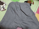 浪莎秋裤男单件纯棉薄款羊毛抑菌护膝男士棉毛裤保暖线裤衬裤浅灰 L 实拍图