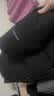 坦博尔羽绒服男士中长款连帽冬季加厚运动休闲保暖外套550735D 黑色180 实拍图