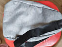 运动跑步包男休闲斜挎包手机包防泼水健身包女单肩包 灰色 实拍图