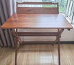 麦芽图图折叠电脑桌家用卧室简易免安装桌子折叠桌小户型床边桌写字学习桌 胡桃色【80CM】 实拍图