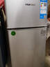 华宝小冰箱小型家用出租房用冷藏冷冻两用一级能效节能省电迷你宿舍寝室办公室二门电冰箱 【一级能效】58L银色【三天不到一度电】 实拍图