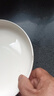 8英寸柳叶盘家用颜值陶瓷餐具菜盘饭盘汤盘深盘中式 2只8英寸纯白窝边盘 实拍图