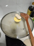 炊大皇  炒锅 麦饭石色不粘锅多功能少油烟炒菜锅平底30cm 电磁炉通用  实拍图