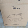 美的（Midea）家用电饼铛烙饼锅 早餐机三明治煎烤机电火锅炒锅烤肉锅 60mm加深 多功能电煎锅抗菌电饼档KE3062 实拍图