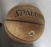 斯伯丁（SPALDING）篮球飞行员06十字型防尘吸湿皮料室内外通用7号成人青少年77-739Y 实拍图