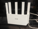 Tenda腾达路由器【千兆WiFi6+穿墙王】无线AX3000信号增强家用放大器Mesh限时补贴金榜一名云霄白立式 实拍图