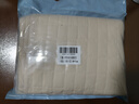 艾薇 A类防水枕头套夹棉枕套一对家单人枕套枕芯套 方块卡其 48*74cm 实拍图